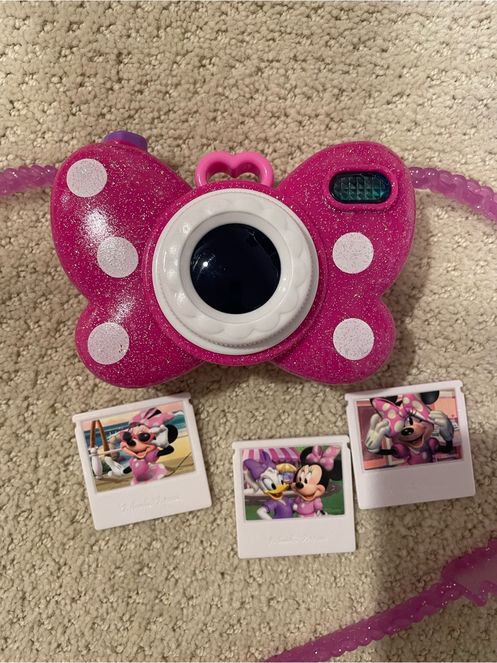 Pink Minnie Mouse Playset Bundle - Toy Camera, Cash Register & Accessories - Picture 3 of 4